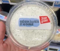 Crémeux à la feta et au basilic