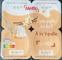 Semoule vanille netto 4x115g