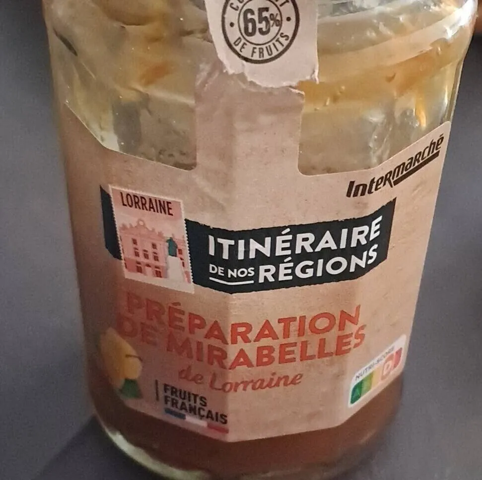 Préparation de mirabelles