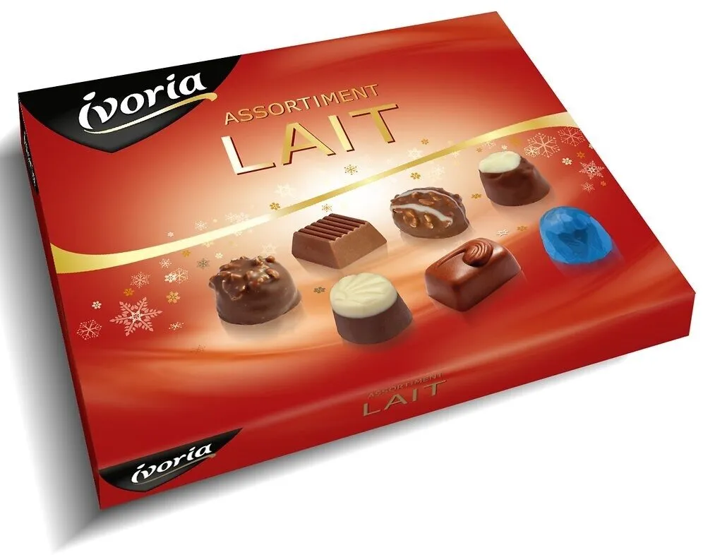 Plateau assortiment Lait - 174g