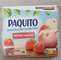 Coupelles pomme fraise SSA 4x100g