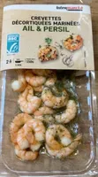 CREVETTES DÉCORTIQUÉES MARINÉES AIL & PERSIL