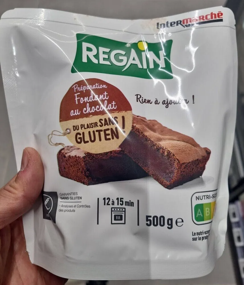 Fondant au chocolat sans gluten
