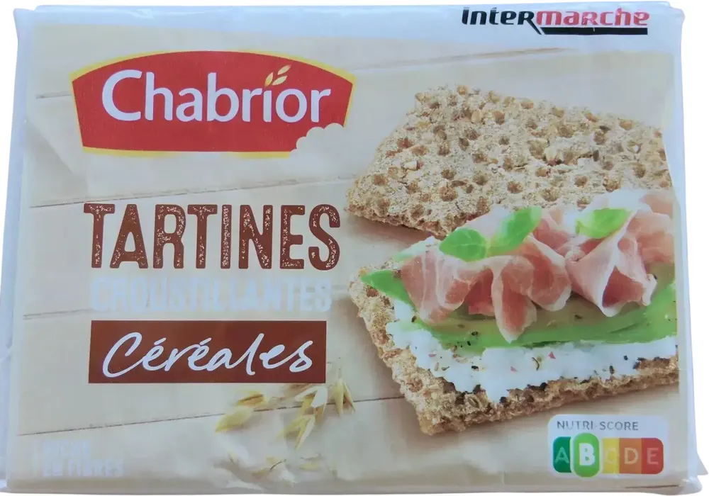 Tartines croustillantes aux céréales