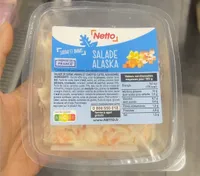 Salade Alaska (ananas carotte surimi)