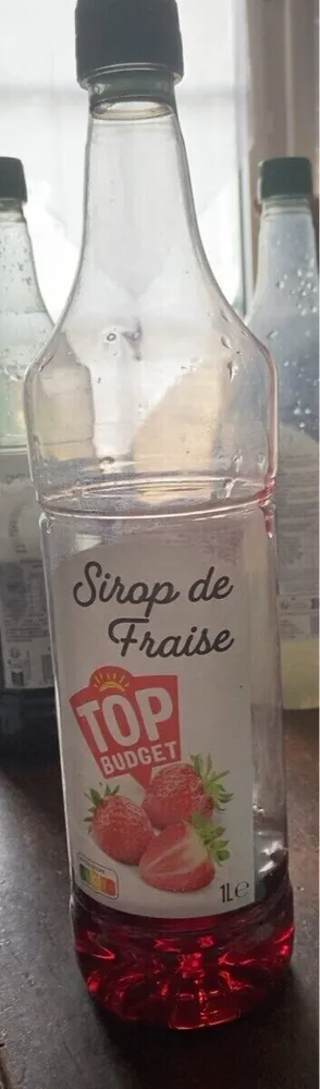 Sirop Fraise PET 1L