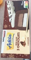 Buche glacés 3 chocolat