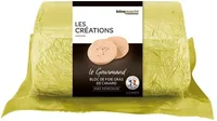 Festif 2025 - foie gras de canard bloc morceaux - pain sous vide - 200g