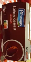 Coupelles crème dessert chocolat 4x120g