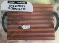 Entremets 3 chocolats