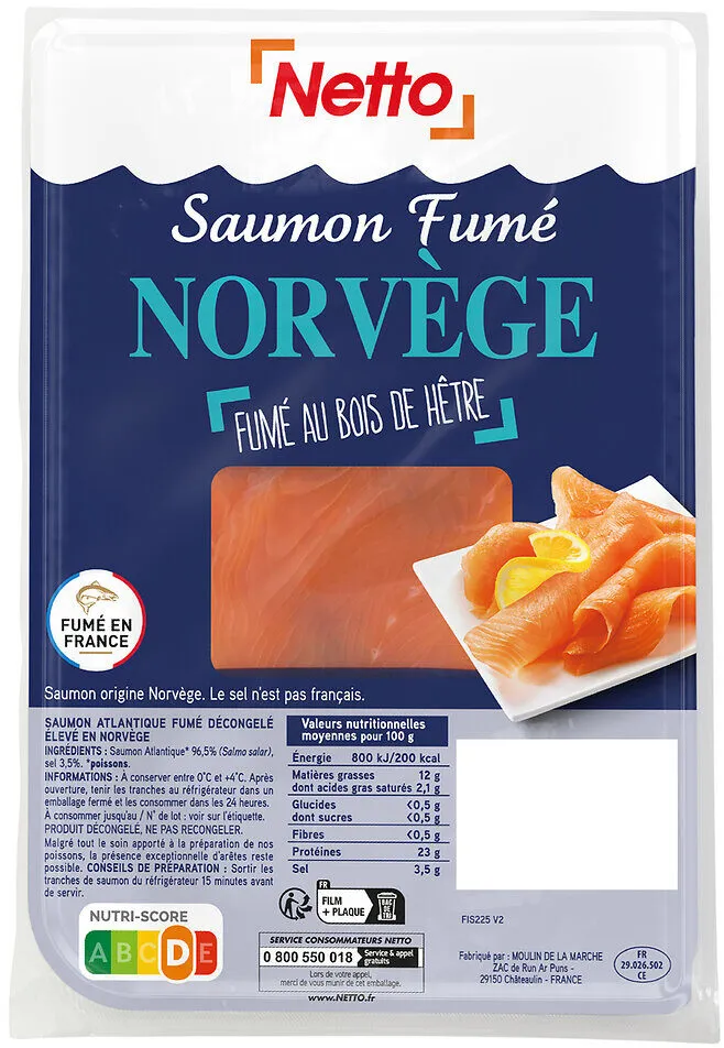 Saumon fumé Netto