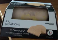 Les Creations le Gourmand bloc de foie gras de canard