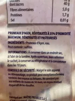 Pruneaux d’agen dénoyautés