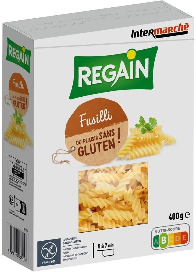 Fusilli sans gluten