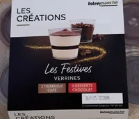 Verrines tiramisu classique / dessert chocolat 6x50g