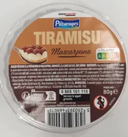 TIRAMISU SNACKING 1x80g