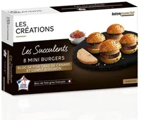 PFA - Mini burger bloc foie gras et confit oignons
