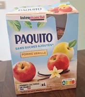 Spécialité de pommes à la vanille sans sucre ajoutés