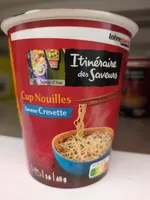Cup Nouilles saveur crevette - 65g - Itinéraire Des Saveurs