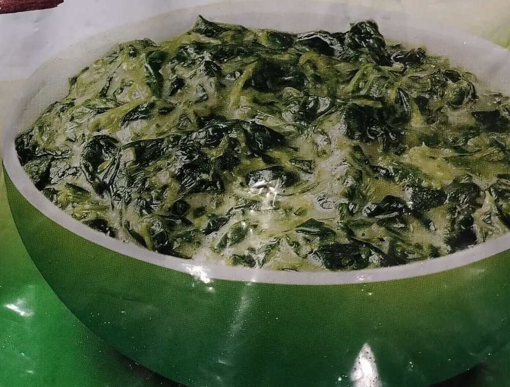 epinards en branches a la creme