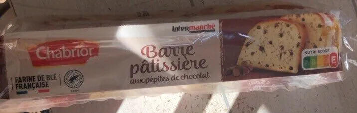 Barre pâtissière aux pépites de chocolat