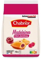 Madeleine fourrée framboise - 300g