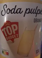 Soda pulpé orange