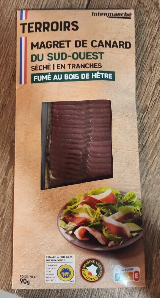 Magret de canard du sud ouest fumé