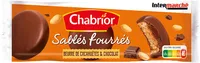 Sablés fourrés beurre de cacahouète et chocolat