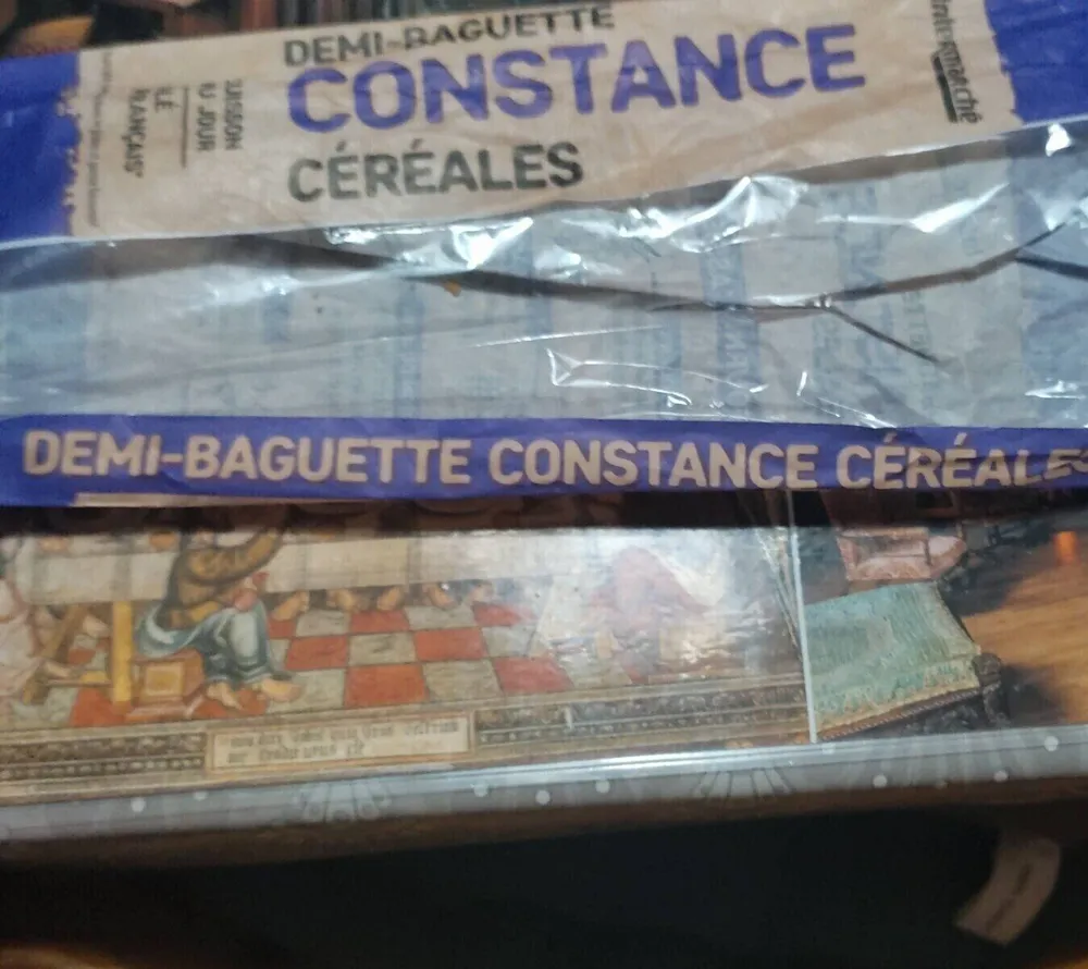 Baguette pain Constance céréales