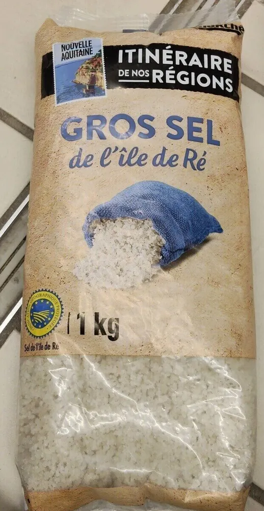 Gros sel de l'île de ré