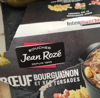 Boeuf bourguignon et ses torsades - cocotte 1kg poids fixe