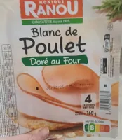 Blanc de poulet sup dore au four 4tr 160g - ue