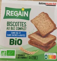 Biscottes au blé complet