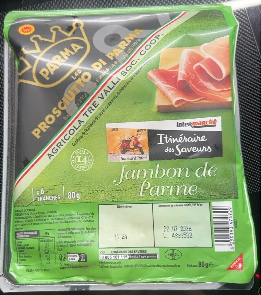 Jambon de parme