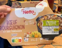 Bœuf bourguignon et ses torsades
