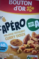 Melange croquant curry doux