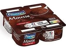 Mousse au chocolat noir 4x60g