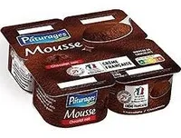 Mousse au chocolat noir 4x60g