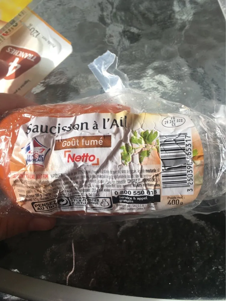 Saucisson a l'ail