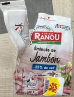 Emincés de jambon