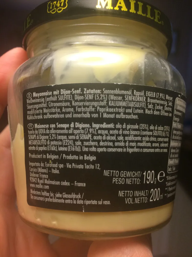 Mayonnaise