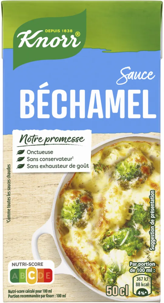 Knorr Sauce liquide Béchamel Brique 50cl