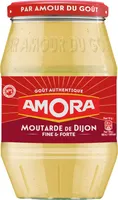 Amora Moutarde de Dijon Fine et Forte Bocal 915g