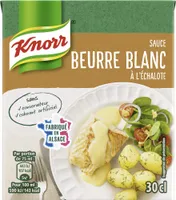 Knorr Sauce Chaude Beurre Blanc à l'Échalote Brique 30cl
