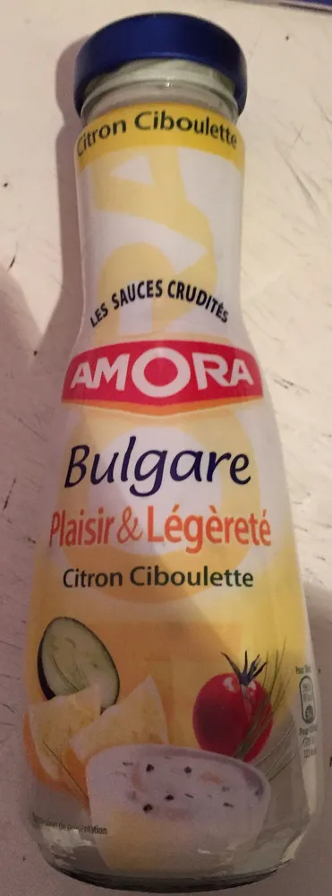 Sauce crudité Bulgare Plaisir & Légèreté Citron - Ciboulette