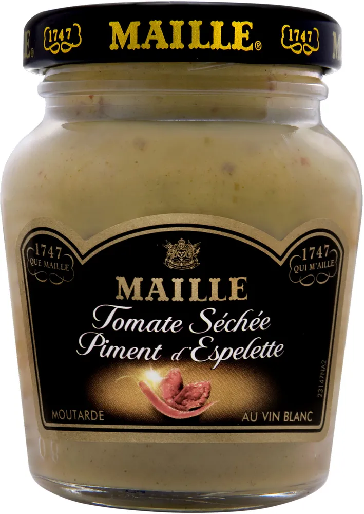 Maille Moutarde Tomate Séchée et Piment d'Espelette 108g