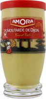 Amora Moutarde de Dijon Fine et Forte Verre Long 300g