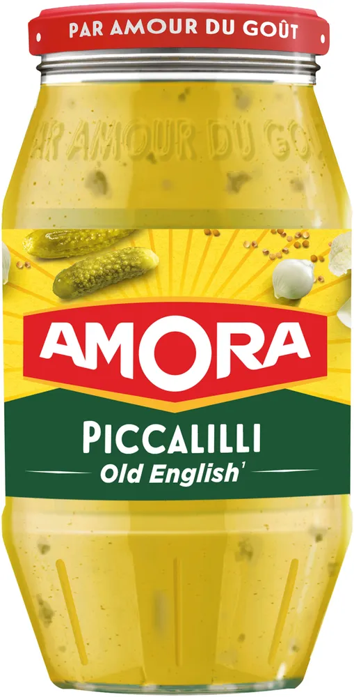 AMORA Sauce Piccalilli Old English Bocal 435g