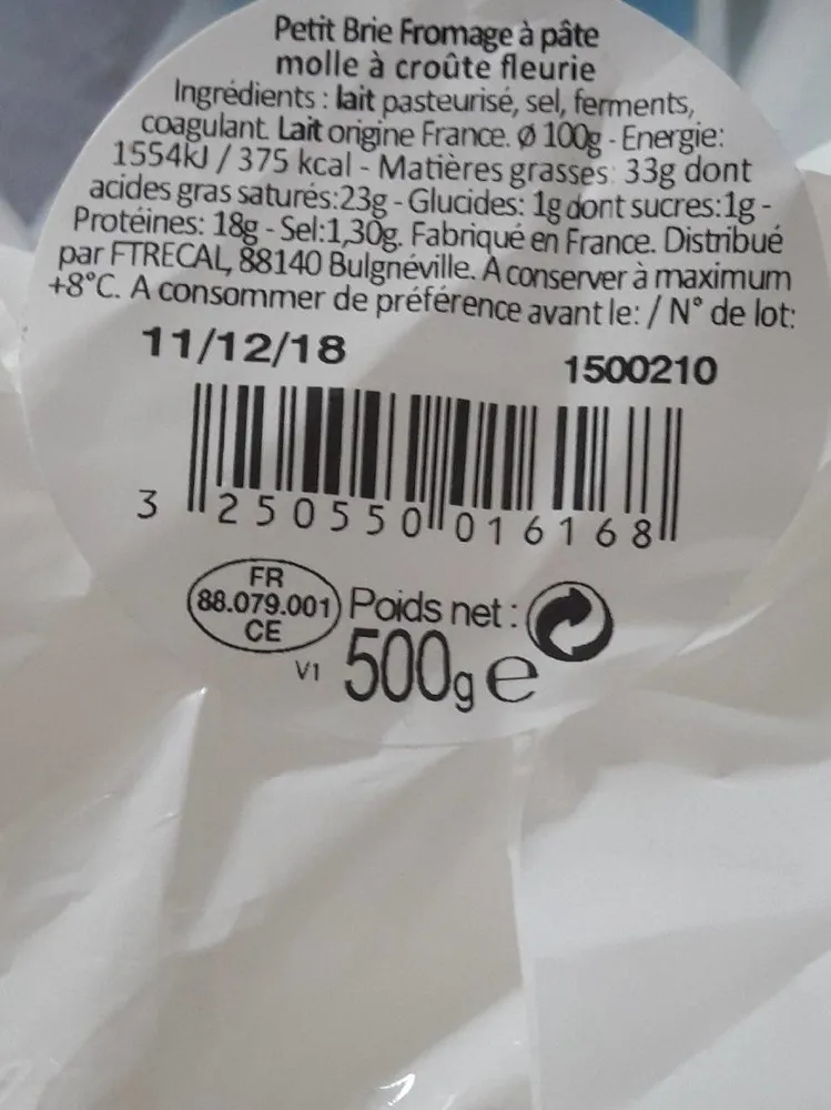 Petit brie fromage à pâte molle